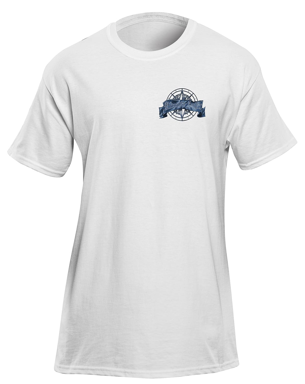 flying fisherman t1675wxl midnight angler marlin t 恤,白色,xl 码